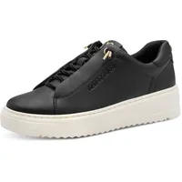 Marco Tozzi Sneaker Damen Weite E Schwarz/Gold 39