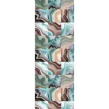 Queence Vinyltapete Bieb 90x300 cm 0,9 m2 bunt 34193