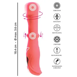 beau coeur ORYVIA Slide Ring Vibrator 18,4 cm, – 3,6 cm)