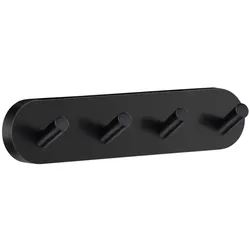 Smedbo Home Viererhakenleiste##Schwarz HB359