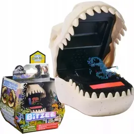 Spin Master Bitzee Jurassic World - interaktives Spielzeug im Design eines T-Rex Schädels, mit 25 virtuellen Dinosauriern