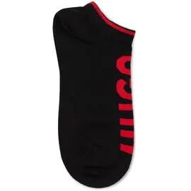 hugo underwear Sneakersocken 2 Paar rot/schwarz 35-38