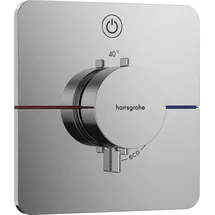 Hansgrohe ShowerSelect Comfort Q Duschthermostat Unterputz für 1 Verbraucher Chrom 15581000