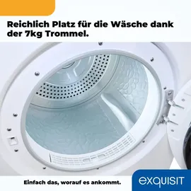 Exquisit TAE70-70 Ablufttrockner (7 kg)