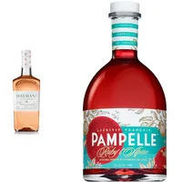Haymans Peach and Rose Cup & Pampelle Grapefruit Aperitif