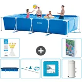Rechteckiger Frame Pool - 450x220x84 Cm - 7-teilig  S17