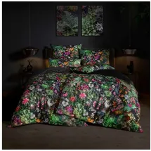 Estella Bettwäsche Mystical Flowers Multicolor - Mako Satin (1 x 40x80 cm + 1 x 80x80 cm + 1 x 155x220 cm)