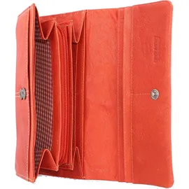 GREENBURRY Tumble Nappa Geldbörse Damen orange