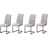 Hti-Living Schwingstuhl DannyC PU Cappuccino