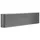 vidaXL Hochbeet Pulverbeschichteter Stahl 260 x 40 x 68 cm Anthrazit