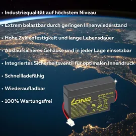 KungLong WP0.8-12S 12V 800 mAh 1 St.