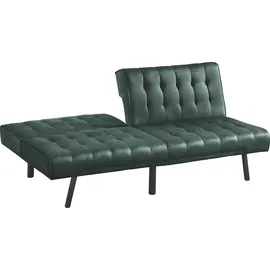 Atlantic Home Collection 2-Sitzer "Pierre", grün, B:180cm H:82cm T:86cm, ATLANTIC HOME COLLECTION, Sofas, Schlafsofa, mit 3-stufiger Rasterfunktion, mit Wellenunterfederung