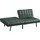 Atlantic Home Collection 2-Sitzer "Pierre", grün, B:180cm H:82cm T:86cm, ATLANTIC HOME COLLECTION, Sofas, Schlafsofa, mit 3-stufiger Rasterfunktion, mit Wellenunterfederung
