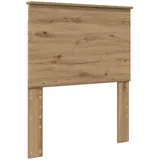 vidaXL Kopfteil mit Kopfteil Artisan-Eiche 80 cm Holzwerkstoff