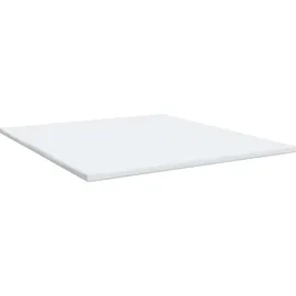 vidaXL Boxspringbett mit Matratze Blau 180x200 cm Samt