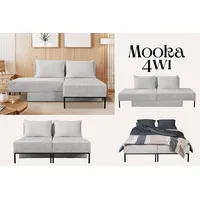 Kaiser möbel Ecksofa mit schlaffunktion, Sofa, Betten, Liegestuhl, MOOKA