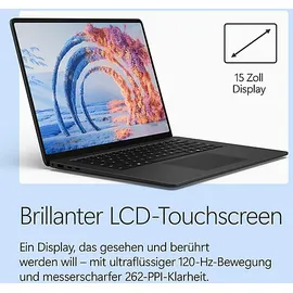Microsoft Surface Laptop 8 15'' Snapdragon X2 Elite X2E-78-100 16 GB RAM 1 TB SSD Win11 Home Schwarz EP2-61225