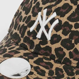 New Era 9Forty Damen Cap New York Yankees leopard print beige ONE SIZE