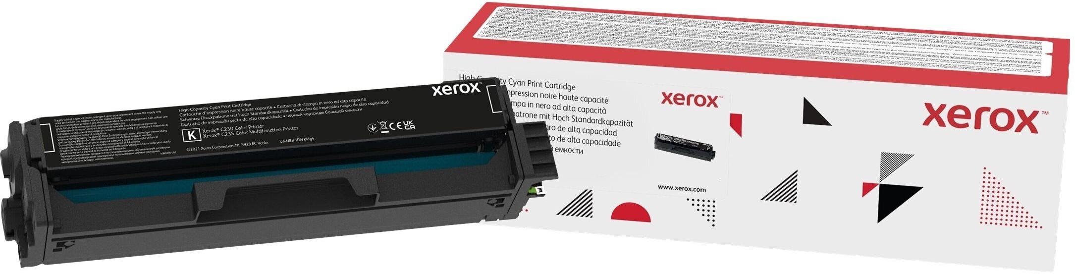 Xerox C230/C235 Tonermodul, Schwarz, 3.000 Seiten Tonermodul mit hoher Kapazität, Schwarz, 3.000 Seiten