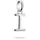 Thomas Sabo Buchstabe I Silber CC1215-001-21