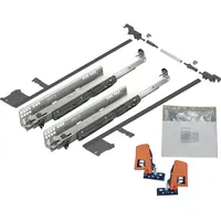 Vasalat BLUM MOVENTO BLUMOTION Schubladenschienen, 580mm 70kg mit Seitenstabilisierung