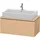 Duravit L-Cube 92x47,7cm, Ei Nat, für Konsole, 1 Auszug