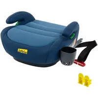 Kinderautositz Gruppe 2/3 (15–36 Kg) Mit Isofix-befestigung, I-size-zertifiziert (ece R129), Komfortabel Gepolstert, Maschinenwaschbare Bezüge, Blau, Mit Getränkehalter