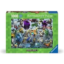 RAVENSBURGER 12000422 Puzzle 1000 Teile Minecraft Mobs