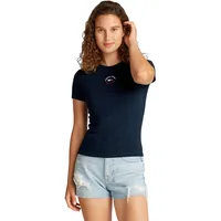 Tommy Jeans T-Shirt Kurzarm Essential Logo 2 Tee Slim