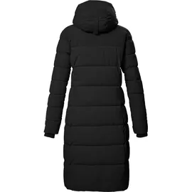 KILLTEC Wintermantel mit Kapuze für Damen Farbe:Schwarz, Größe:44 - schwarz, 44