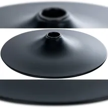 CLP Bodenteller Rund in 4 Größen schwarz/45 cm