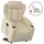 vidaXL Relaxsessel mit Aufstehhilfe Elektrisch Creme 146 x 78 x 0 cm Beige
