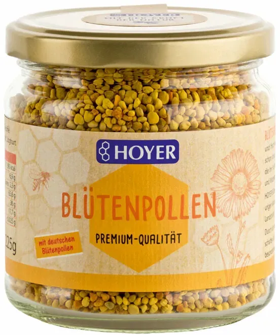 Hoyer Blütenpollen Premiumqualität Bio 225g