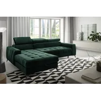Fun Möbel Ecksofa Schlafsofa Sofa AGNESA XS Stoff Salvador