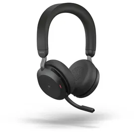 JABRA Evolve2 75 USB-C MS Teams schwarz mit Ladestation