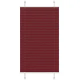 vidaXL Plissee Bordeauxrot 70x150 cm Stoffbreite 69,4 cm Polyester