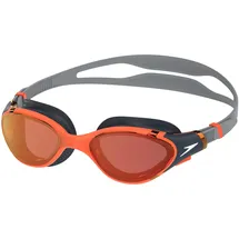 Speedo Biofuse 2.0 Schwimmbrille | Patentierte einfache Anpassung | Anti-Beschlag | Wasserdicht | Verbesserter Komfort Schwimmbrille, Amber Wave Bright, Einheitsgröße