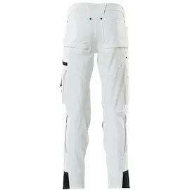 Mascot International GmbH Mascot Hose mit Knietaschen, Stretchstoff Hose Größe 90C54, weiss