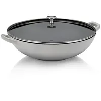 Kela Wok Calido Gusseisen hellgrau 17,0cm 36,0cmØ 4,0l