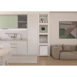 Candy CHASD4351EWC Mini-Kühlschrank 42 l 37 cm hoch Weiß