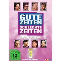 GZSZ Gute Zeiten, schlechte Zeiten Wie alles begann (Folge 101-150) [5 DVDs] | Zustand: Neu & original versiegelt