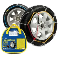 Goodyear GODKN070 Schneeketten mit Kettenspanner, mit Aufbewahrungstasche, Stahl