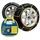 Goodyear GODKN070 Schneeketten mit Kettenspanner, mit Aufbewahrungstasche, Stahl
