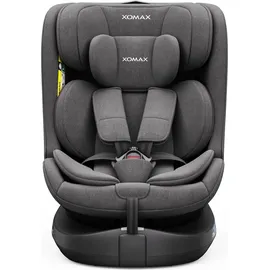 XOMAX Kindersitz 360° drehbar mit Isofix, ECE R129, 0–36 kg, verstellbar, neigbar, atmungsaktiver Bezug, 5-Punkt-Gurt, Top Tether, Autokindersitz für...
