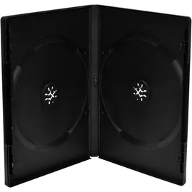 MediaRange BOX12, DVD-Hülle 2 Disks Schwarz