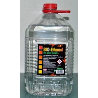 5 Liter Bioethanol,96% Bio Alkohol, die grüne Energie, Kamin Ethanol