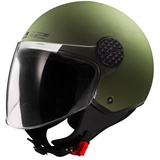 LS2 LS2, Jet-Motorradhelm SPHERE II SOLID Military Green, XL