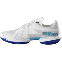 Wilson Herren KAOS Swift 1.5 Sneaker, White/Blue Atoll/Lapis Blue, 44 EU