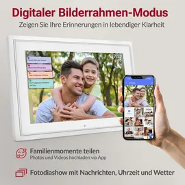 Xoro CPF 10 E1 – Digitaler Kalender/Bilderrahmen, 25,7cm, WiFi