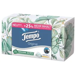 Tempo Taschentücher-Box »Original« 100 Tücher weiß